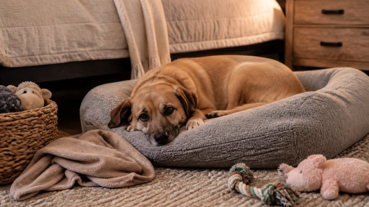 Infographic explaining the 3-3-3 rule for dogs during the first three days of decompression and settling in.